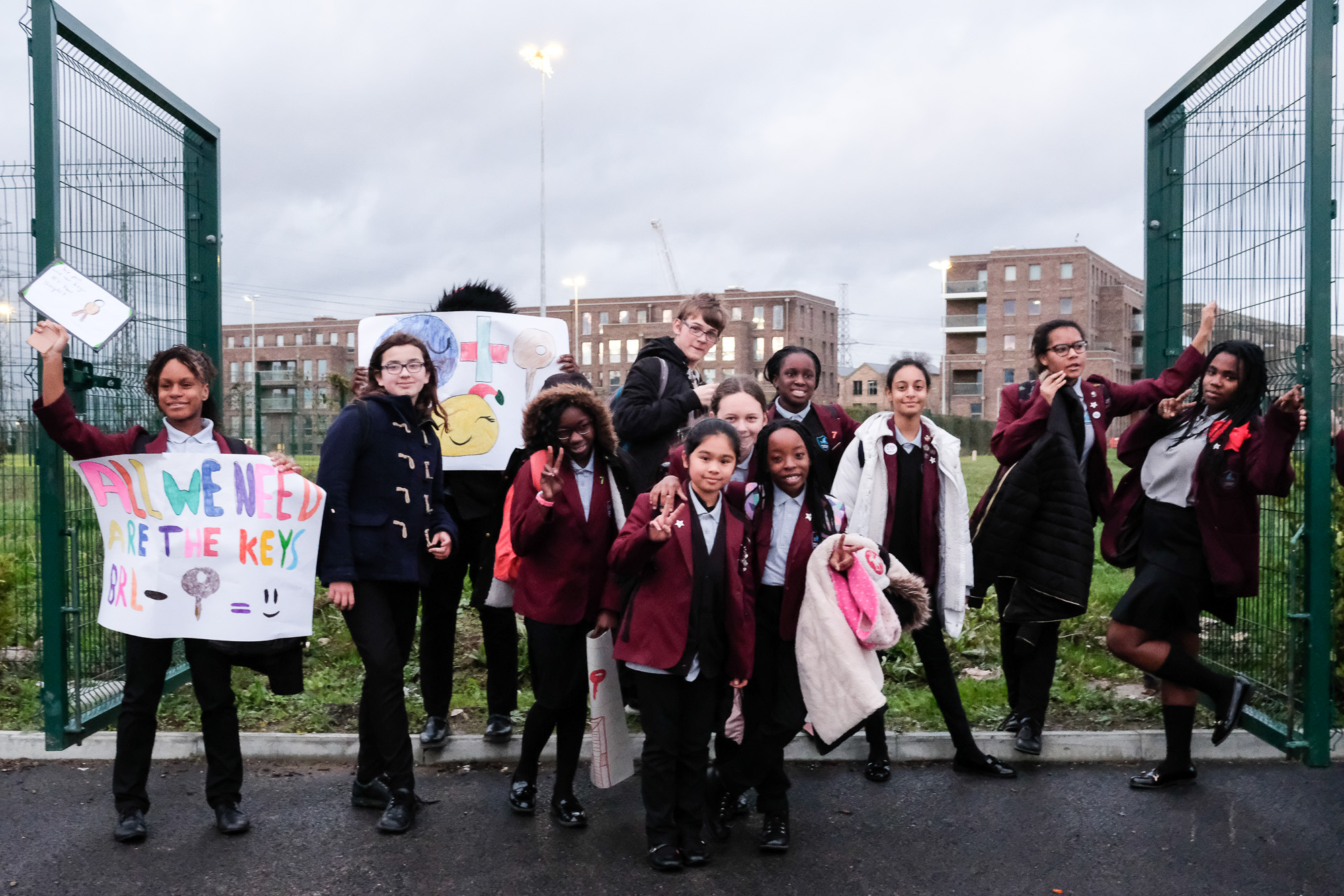 YCAG stages successful garden keys action!
