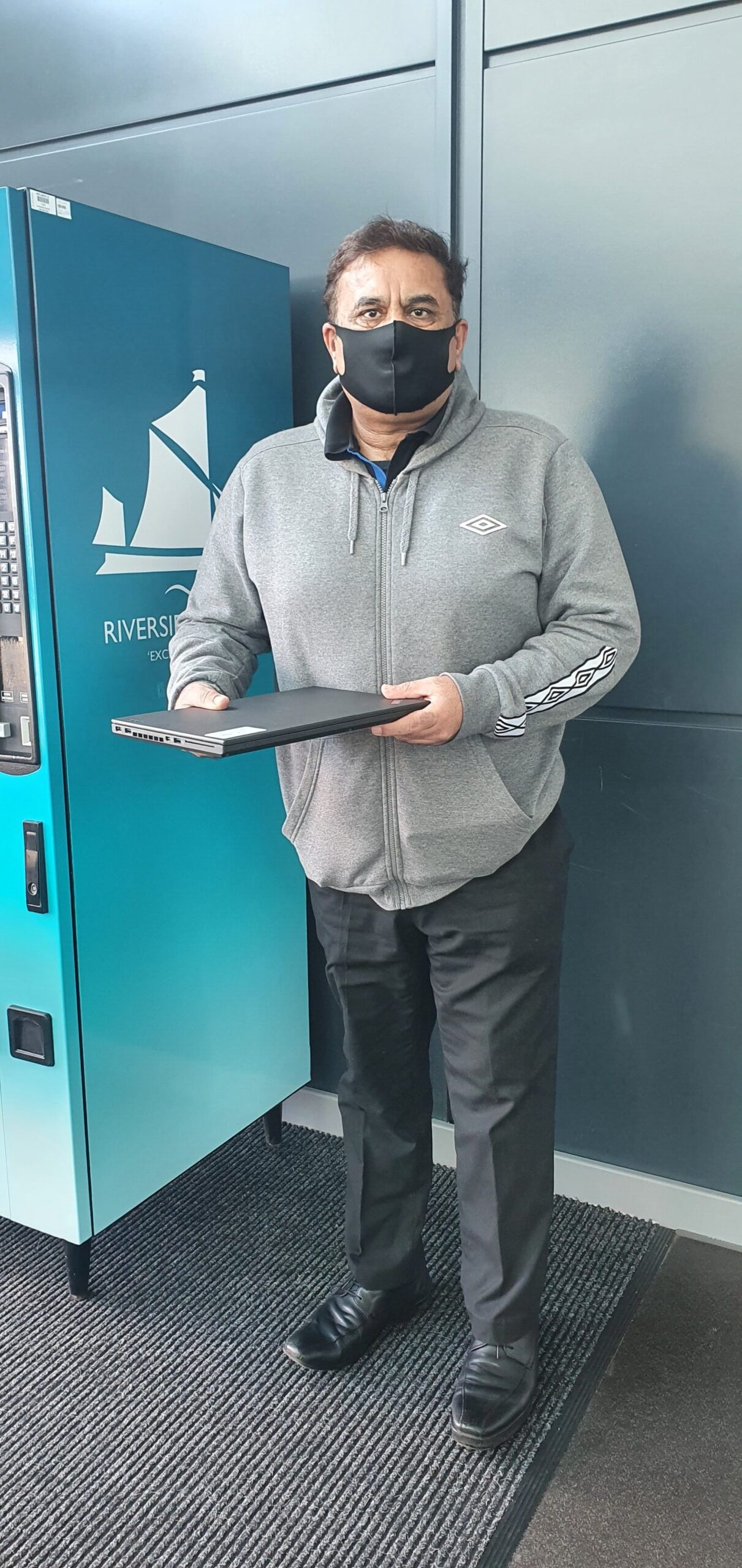 Local families receive laptops thanks to TWCP, BD Citizens, and London City Airport