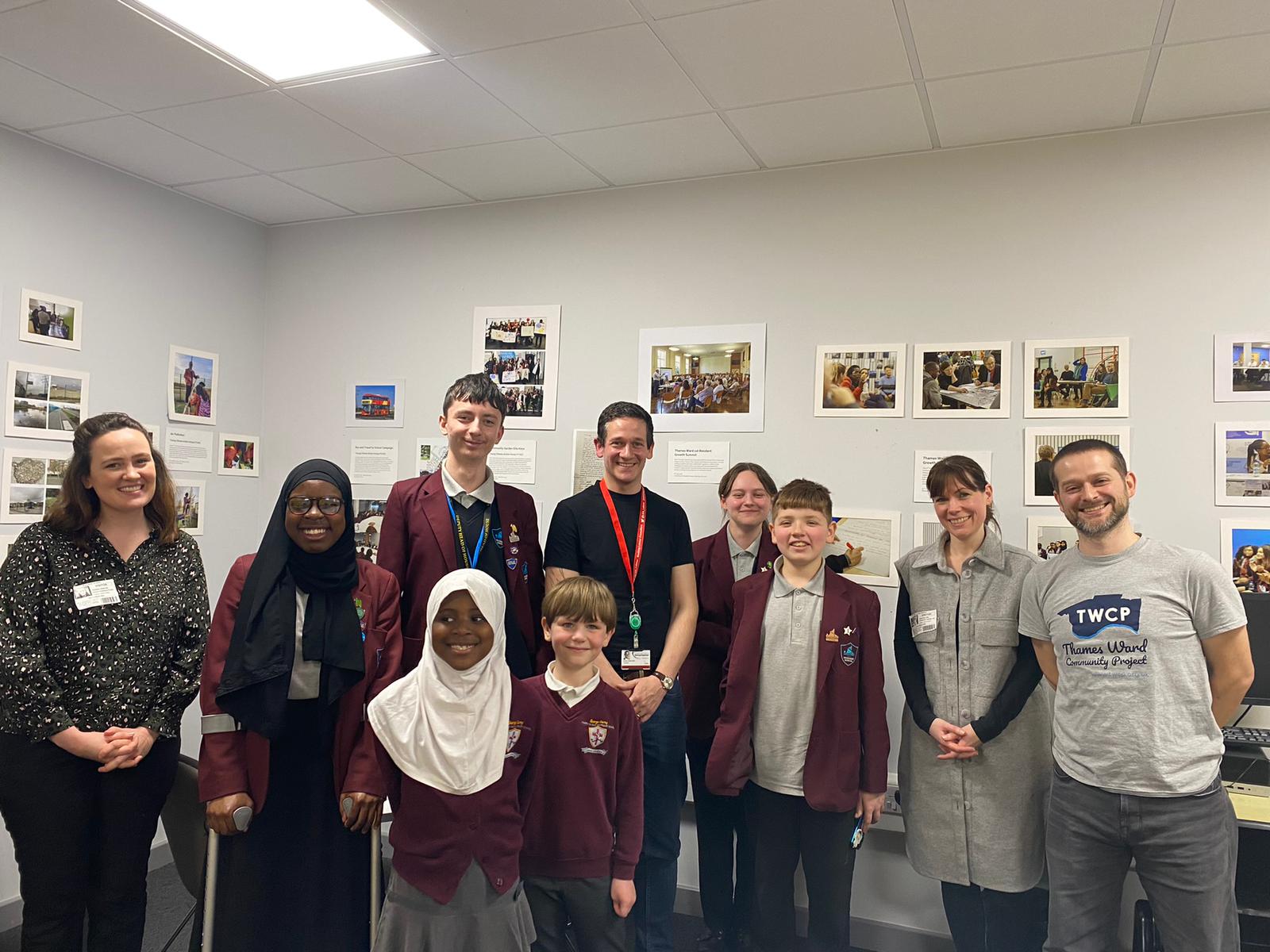 Young People Meet with Cllr Achilleos to Campaign for Food Waste Collection